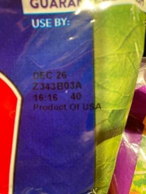 Image – Bagged Salad, Use By Date