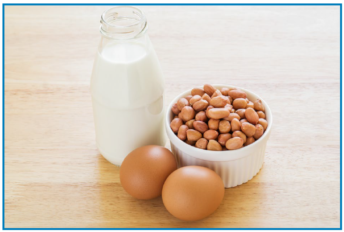 Food Allergens: Milk, Nuts, Eggs