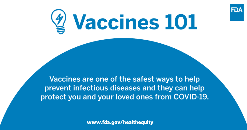 Vaccines are one of the safest ways to help prevent infectious diseases and they can help protect you and your loved ones from COVID-19.