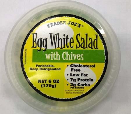 Label- Egg White Salad Top