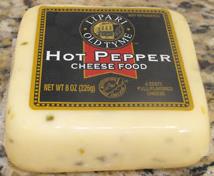 Lipari Old Tyme Hot Pepper Cheese Food