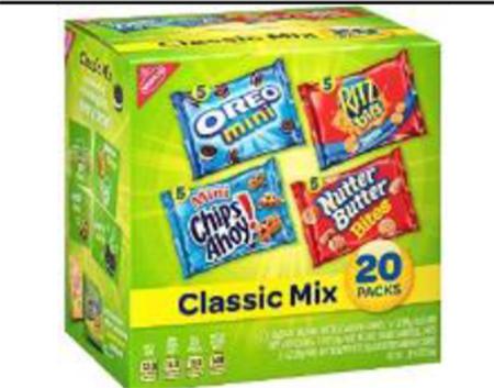 MIXED COOKIE CRACKER VARIETY 20 PACK