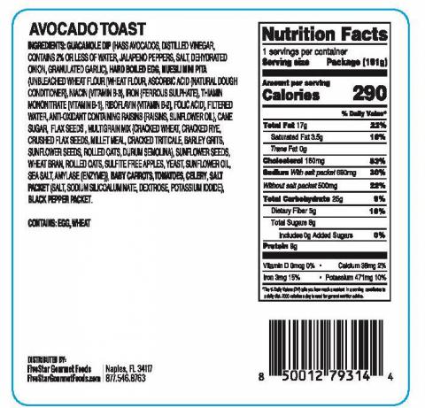 MiniMeal2Go-AvocadoToast 6.75oz. bottom label