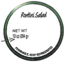 Label, Rotini Salad