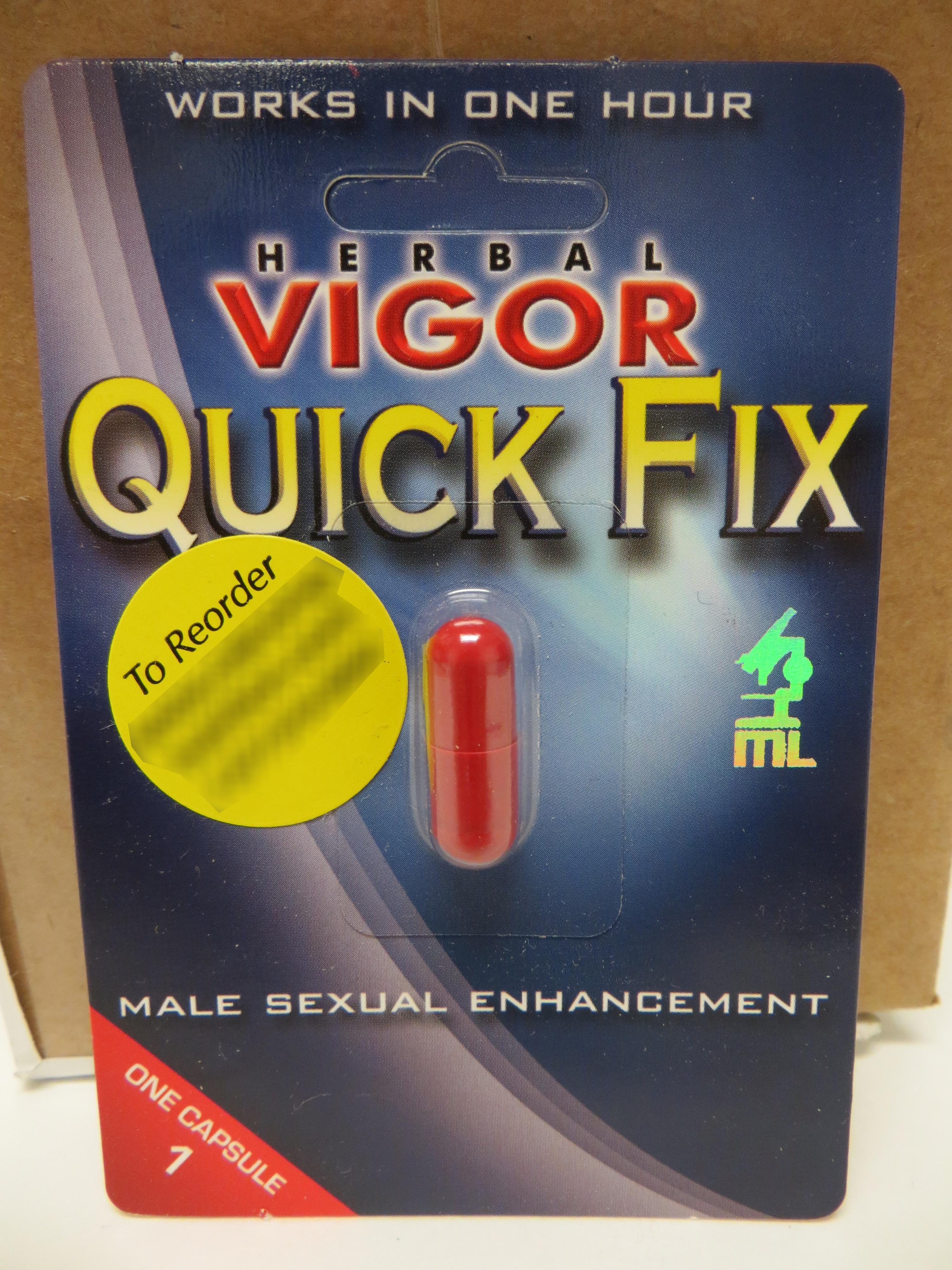 Herbal Vigor Quick Fix Dietary Supplement