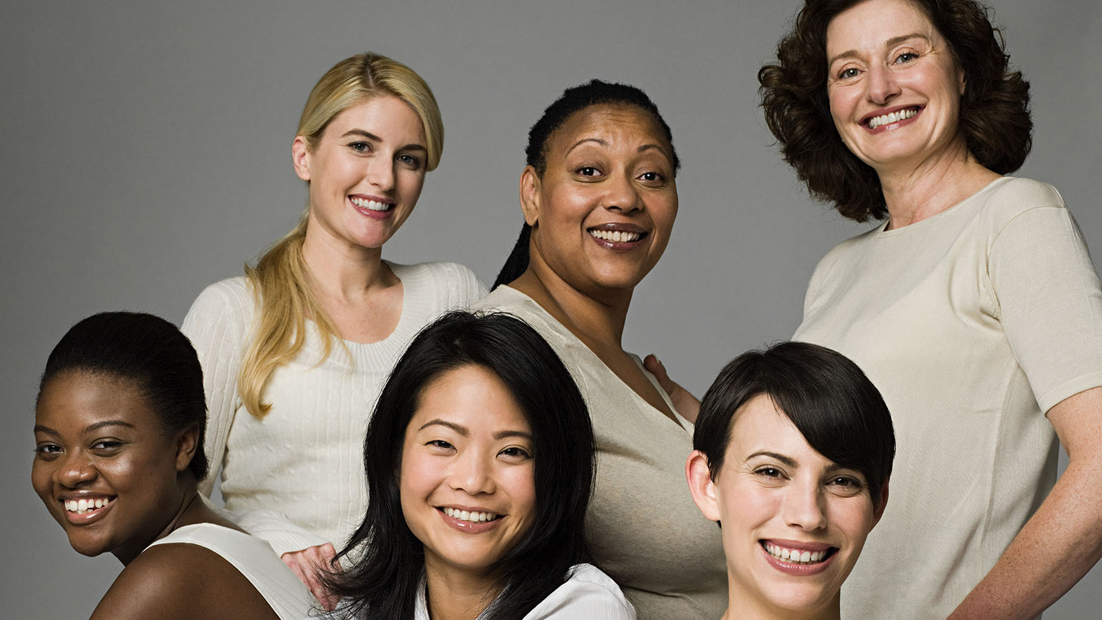 Six Women Smiling