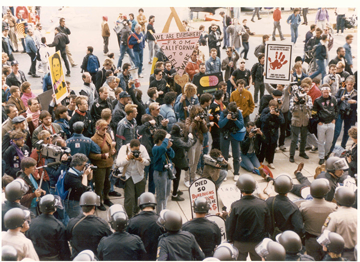 ACTUP Protest at FDA Headquarters