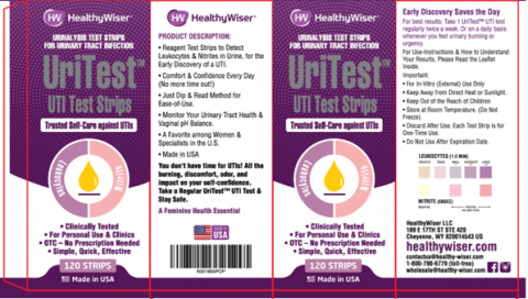HealthyWiser UriTest™ UTI Test Strips: