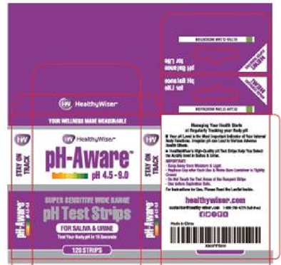 HealthyWiser pH-Aware™ pH Test Strips