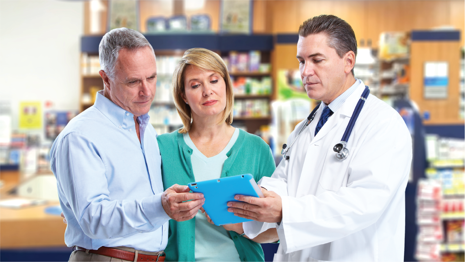 Couple with their doctor