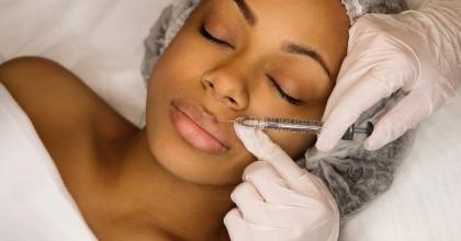 Image of women receiving dermal fillers