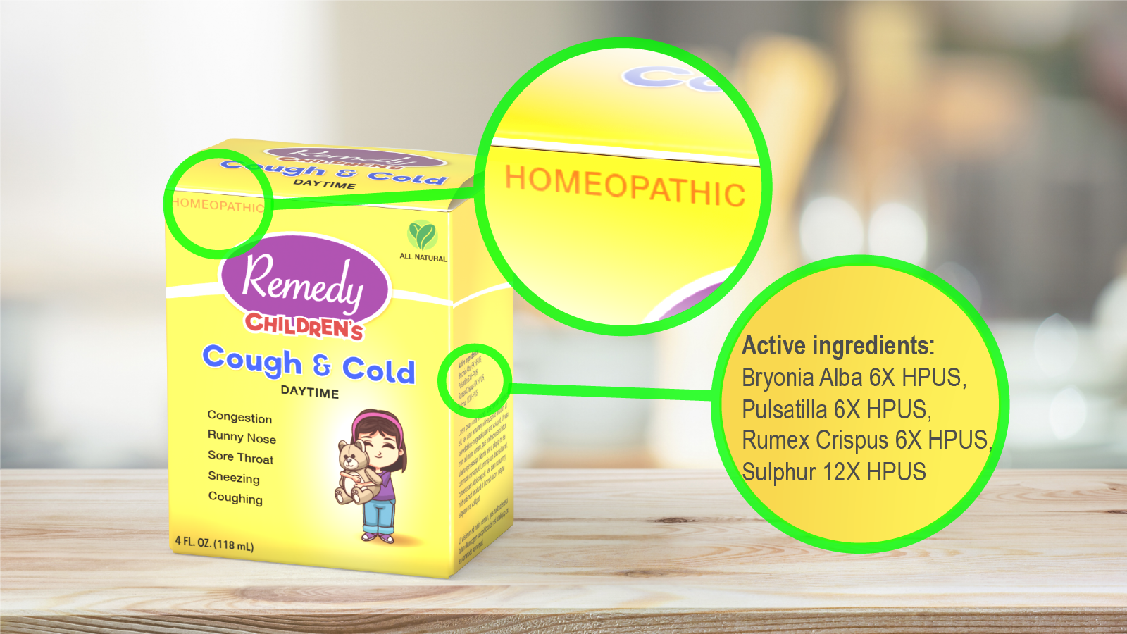 CDER Homeopathic cough and cold remedy