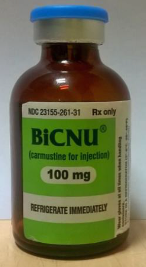 Authentic BiCNU Vial