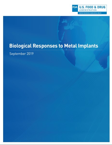 Biological Responses to Metal Implants Cover Page