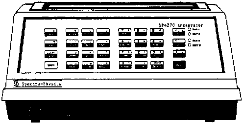 Spectra-physics integrator, Model SP4270