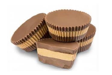 Image 2, Product photo, milk chocolate giant layered peanut butter cups