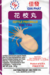 “Giai Phat Cuttle Fish Balls”