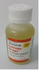 Major Pharmaceuticals Ferrous Drops Iron Supp, 50ML, 00904-6060-50, ALL LOTS.jpg