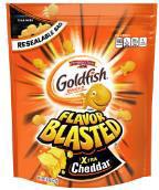 Pepperidge Farm® Goldfish® Flavor Blasted® Xtra Cheddar Crackers, 8 oz. Re-sealable Bag