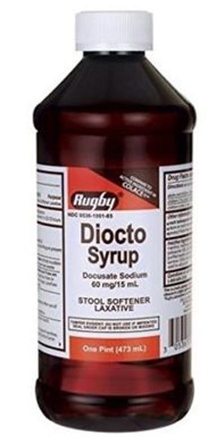 Picture, Rugby Diocto Syrup