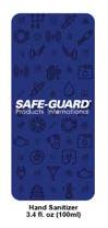 Safe-Guard hand sanitizer 100 ml front label