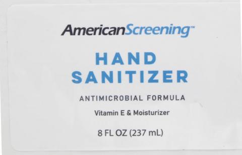 Hand sanitizer labels