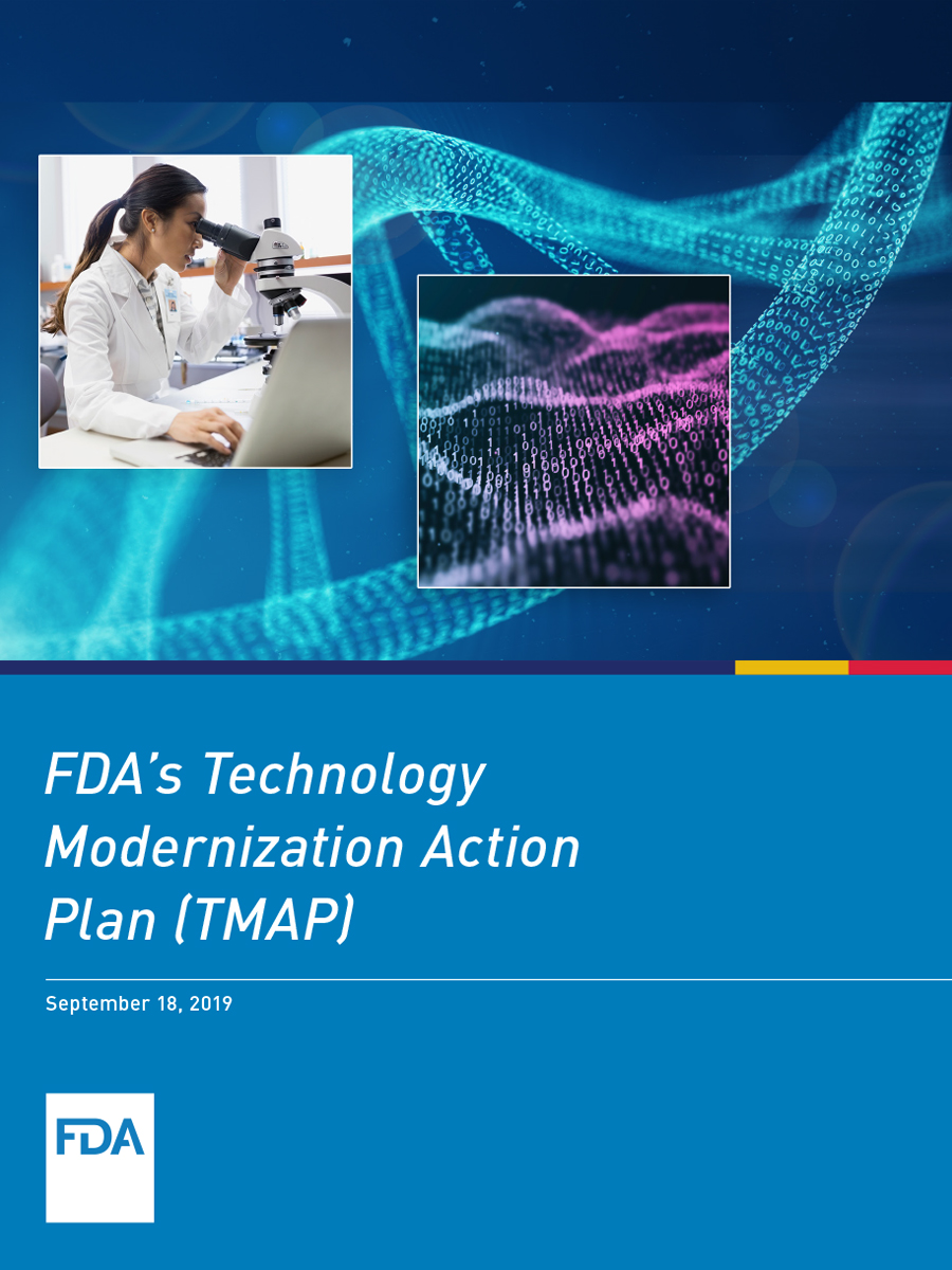 FDA's Technology Modernization Action Plan (TMAP), September 18, 2019
