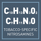 Chemical symbol for tobacco-specific nitrosamines