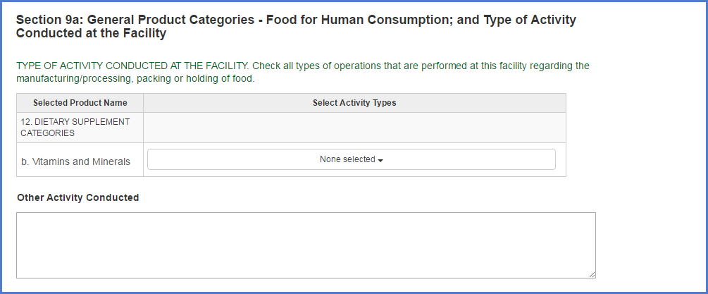 Food Facility Registration Step-by-Step Instructions Figure 14b
