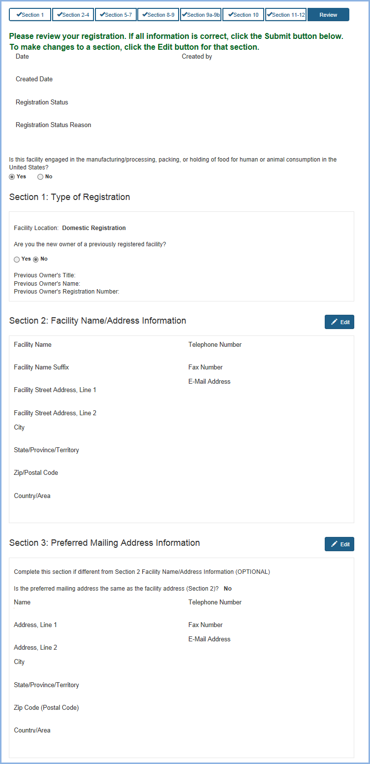 Food Facility Registration Step-by-Step Instructions Figure 23
