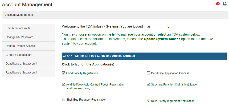 Food Facility Registration Step-by-Step Instructions Figure 1