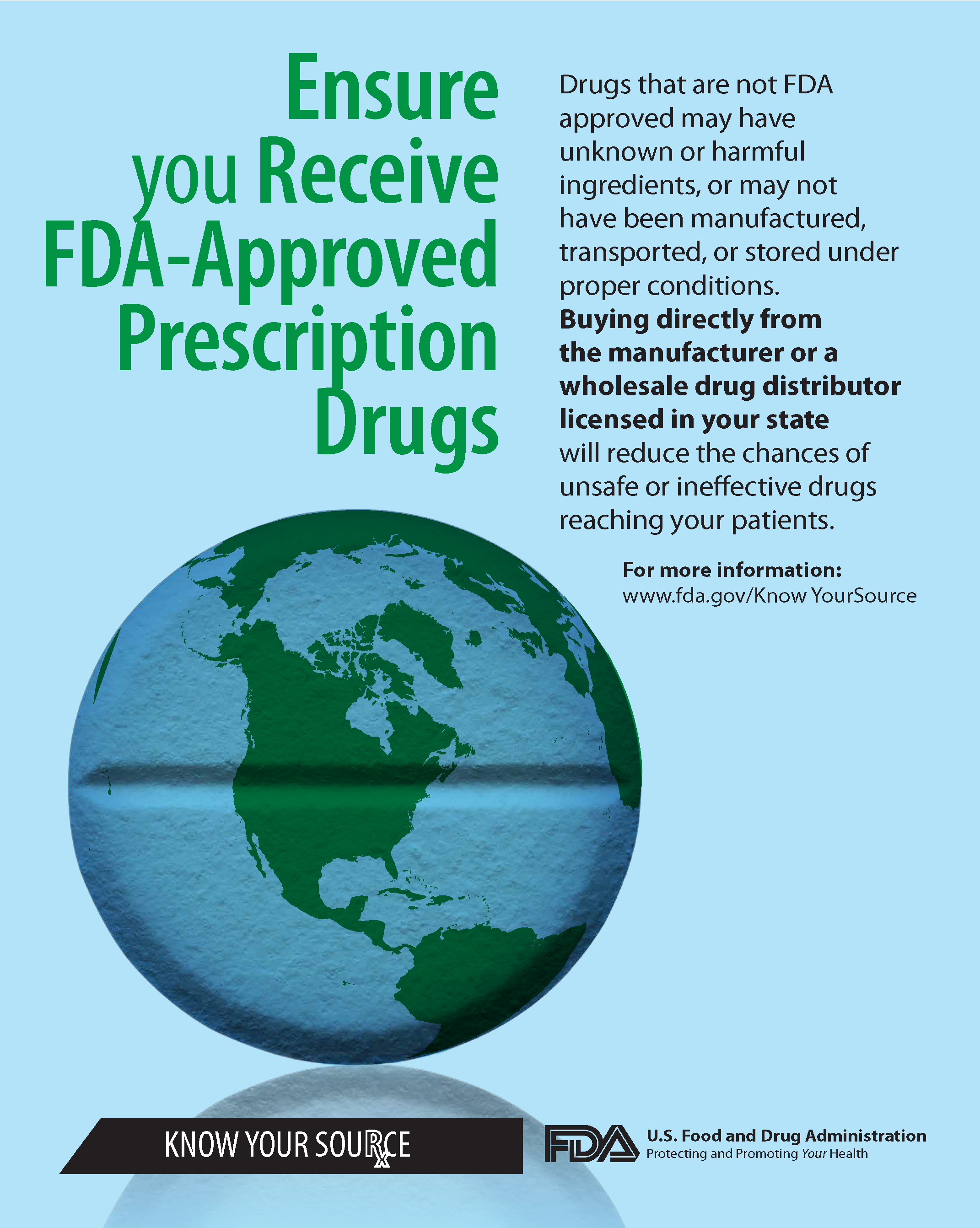 Ensure you Receive FDA-Approved Prescription Drugs