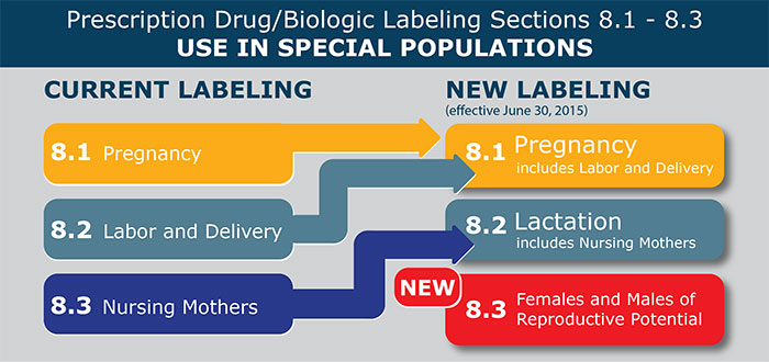 Pregnancy and Lactation Labeling graphic