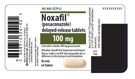 Noxafil Container Label