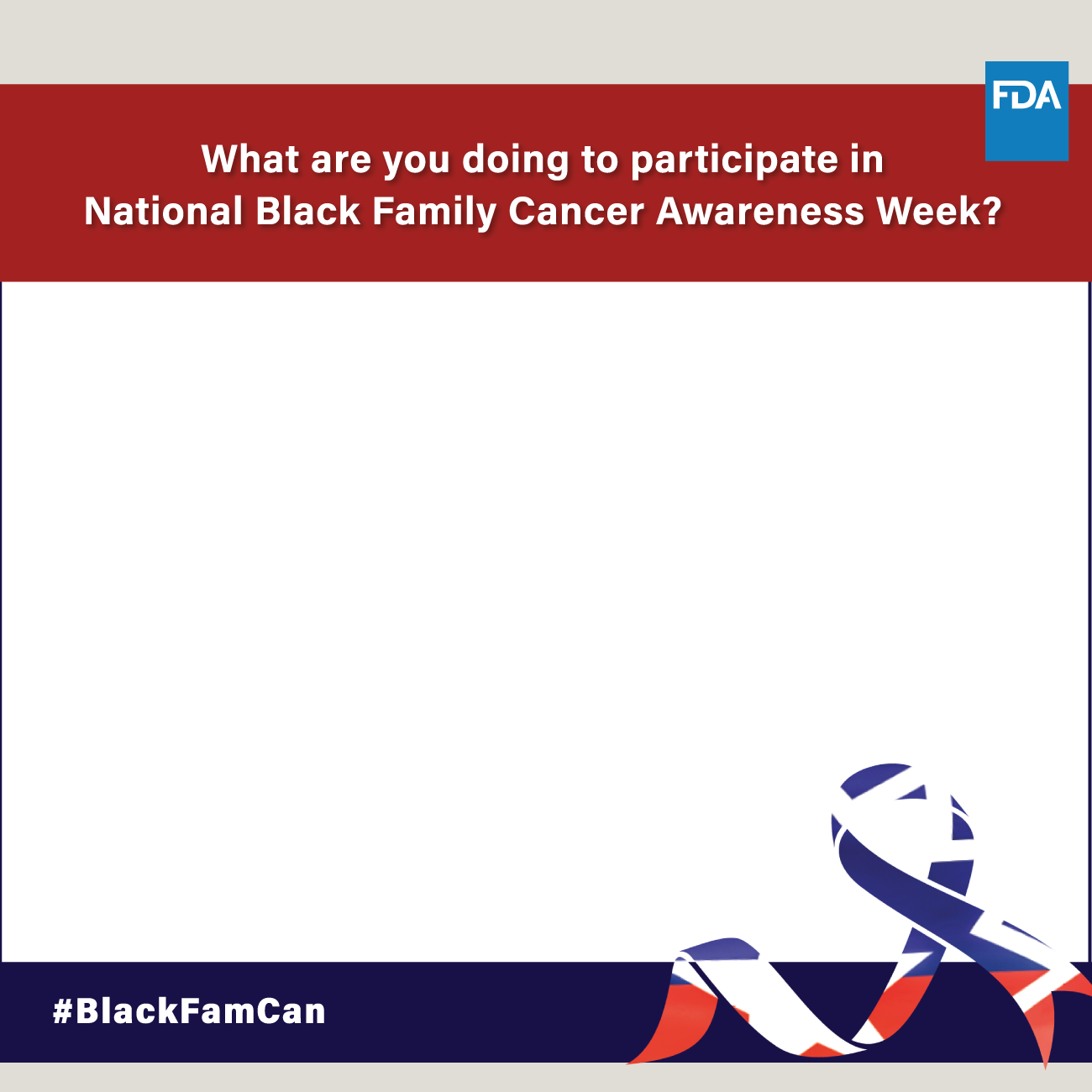 Green #BlackFamCan Selfie