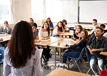 Kids in classroom