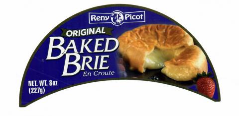 Reny Picot Plain baked Brie