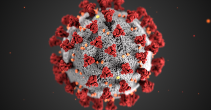 This illustration, created at the Centers for Disease Control and Prevention (CDC), reveals ultrastructural morphology exhibited by coronaviruses. Note the spikes that adorn the outer surface of the virus, which impart the look of a corona surrounding the virion, when viewed electron microscopically. A novel coronavirus, named Severe Acute Respiratory Syndrome Coronavirus 2 (SARS-CoV-2), was identified as the cause of an outbreak of respiratory illness named coronavirus disease 2019 (COVID-19).