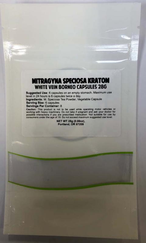 "PHYTOEXTRACTUM MITRAGYNA SPECIOSA KRATOM RED VEIN BORNEO 28G"