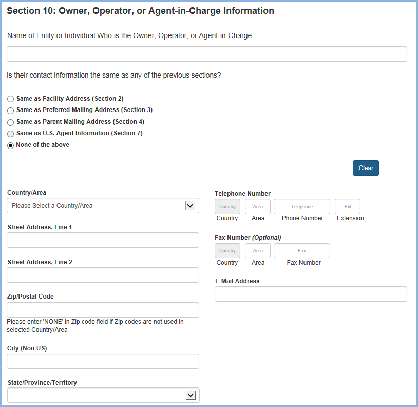 Food Facility Registration Step-by-Step Instructions Figure 16