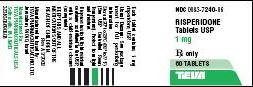 Risperidone (Teva) label