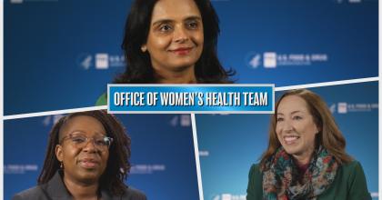 FDA Office of Women's Health team