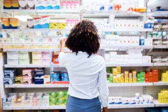 Woman in Pharmacy