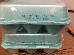 Great Value Foam Carton Date Code