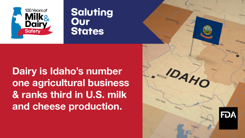 State Salute for Milk & Dairy Safety: Idaho