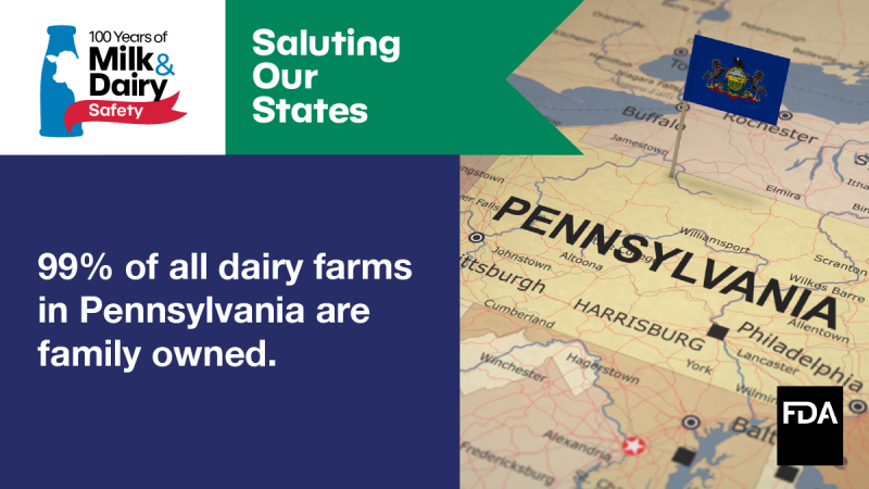 State Salute for Milk & Dairy Safety: Pennsylvania