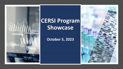 CERSI Program Showcase on October 5, 2023