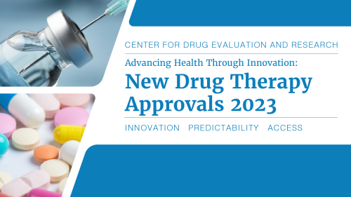 New Drug Therapy Approvals 2023 Report Cover
