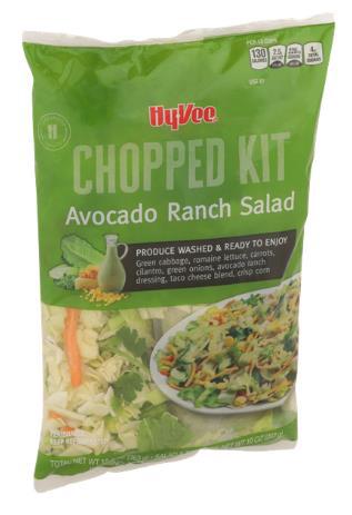 UPC: 0-75450-24715 HY-VEE AVOCADO RANCH CHOPPED KIT 12.8 OZ