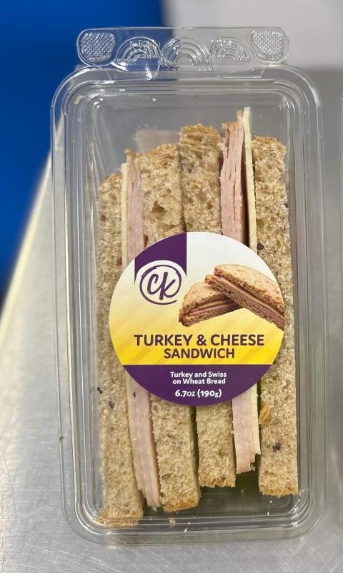 CK Turkey & Cheese Sandwich 